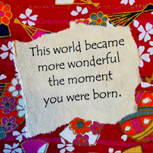 Load image into Gallery viewer, Card Bday2- this world became more wonderful