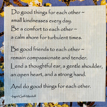 Load image into Gallery viewer, Card Wed2-Do Good Things