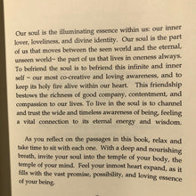 Load image into Gallery viewer, Befriending The Soul, poetry, prose, quotations & queries to celebrate the Loving Essence of Being