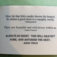 Load image into Gallery viewer, Living Wisdom ~ beautiful quotations on living fully & loving well