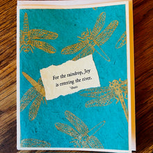 Load image into Gallery viewer, Joyful Living Card #5- For the Raindrop
