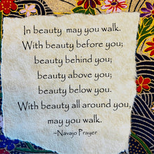 Load image into Gallery viewer, CARD ML27:In Beauty May You Walk

