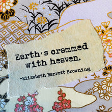 Load image into Gallery viewer, Joyful Living Card 30: Earth's Crammed with Heaven
