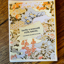 Load image into Gallery viewer, Joyful Living Card 30: Earth's Crammed with Heaven
