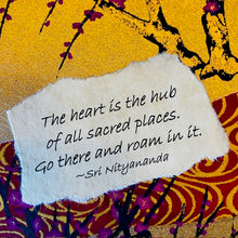 Load image into Gallery viewer, Joyful Living Card 27:The Heart Is The Hub
