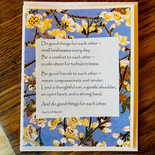 Load image into Gallery viewer, Card Wed2-Do Good Things
