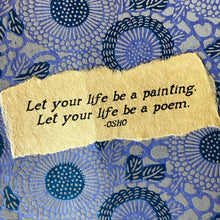 Load image into Gallery viewer, Joyful Living Card #20 Let your life be a painting
