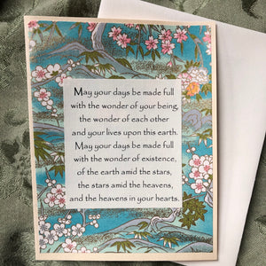 Wedding Blessing Cards