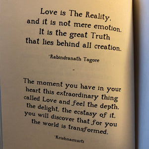 The Way of Love ~ inspiring quotations for a world we dream is possible